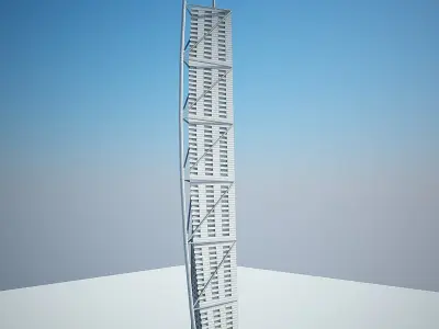 Low Poly Building 3D model