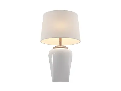 Jemma Ceramic Table Lamp INK IVY 3D model