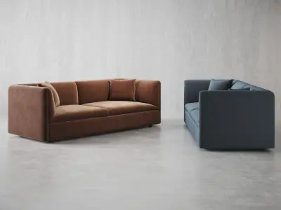 Retreat 2 Seater Sofa 3D model