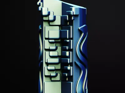 The Loom Of Dissonance Building Scifi 3D Printable STL File 3D print model