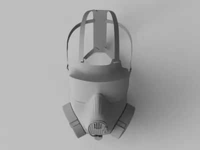 M50 Gasmask - High Detail 3D model
