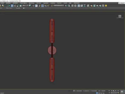 SEPARATE four brass wall sconces Low-poly 3D model