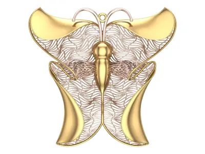 Golden Wings-Wings of Summer-Half Set-H2-17- 3D print model