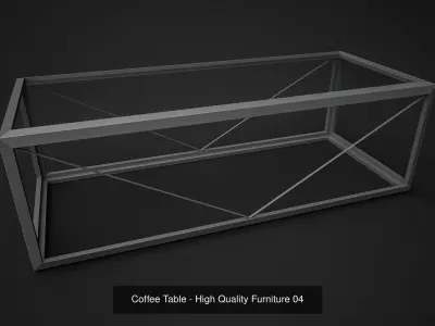 Coffee Tables - High Quality Designer Furniture 3D Model Pack