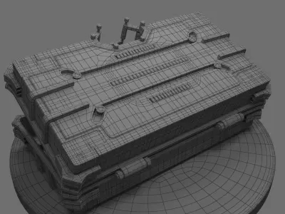 SciFi Tool Bag   3D model