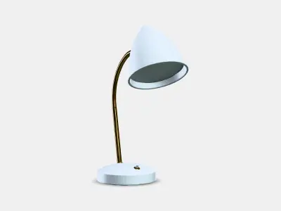 ISNALEN LED work lamp Low-poly 3D model