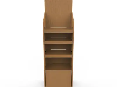 Point of Sale Cardboard Display Stand Texture
