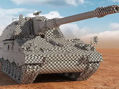  SPH Panzerhaubitze 2000 howitzer UVW Only 