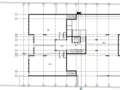 Building Design Revit Model 3D model