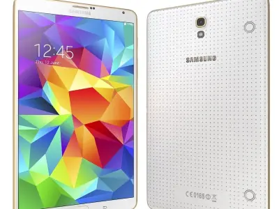 Samsung Galaxy Tab S 8 4 Dazzling White 3D model