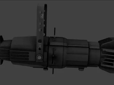 Source 4 Theatre Light - Game-Ready  Low-poly 3D model