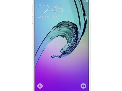 Samsung Galaxy A7 2016 white 3D model