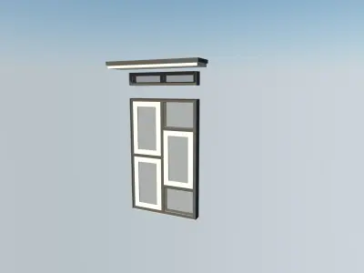 Minimalis Doors and Windows A 3D model