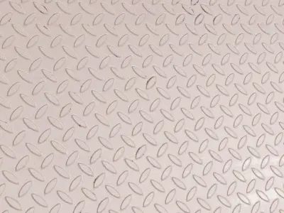 Pale Copper Metal Diamond Tread Plate PBR Seamless Texture