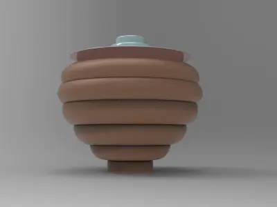 Tania Vase 3D model