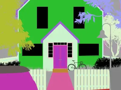 Forest House 3D model