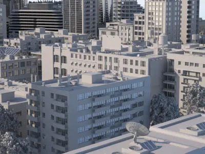 Silver City 3D model