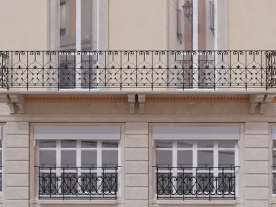 Classic Italian Building 3 3D model