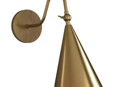 Lupe Wall Sconce Low-poly 3D model