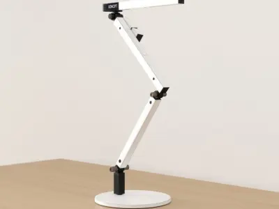 Desk Light Lamp - 2 Colour 3D model
