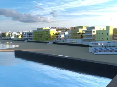 City Pack 00 3D model