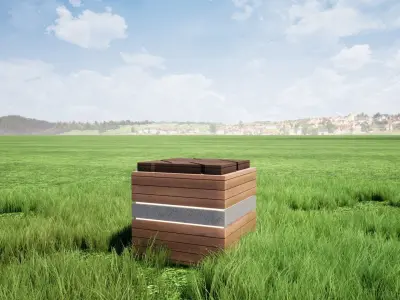 Urban Furniture Free 3D model
