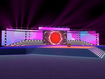 Stage Designs  3D Model Pack