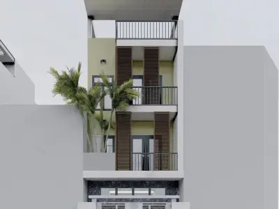 Lumion Town House 01 3D model