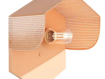 Mokhtar Tan Hexagon Wall Sconce 3D model
