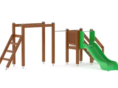 Lappset Activity Tower 14 3D model