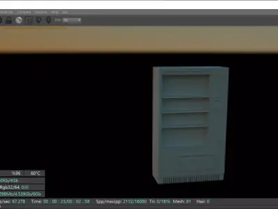 vending machine 3D model