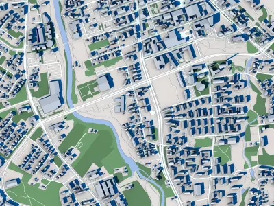 Seinajoki City Finland 3D model