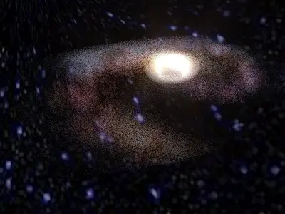 Irregular Galaxy 3D model