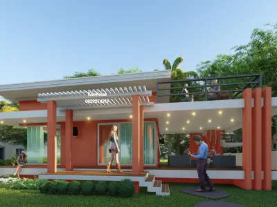  Sketchup House Model  3D model