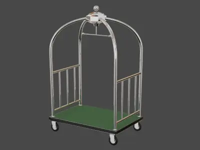 Hotel Cart 3D model