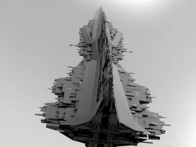 Pharaohs Ship  return 1 3D model