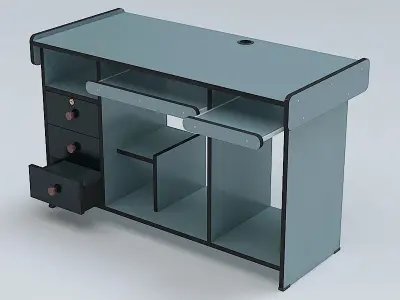 Computer Table 3D model