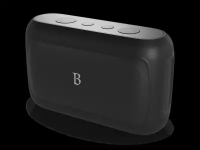 Personal electronic devices and accessories Bluetooth Speaker Low-poly 3D model