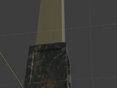 Architectural Column 3D model