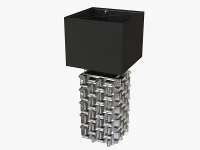 Arete table lamp by Phillips collection 3D model