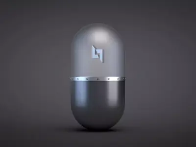 Logo Capsule 3D model