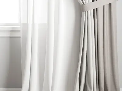 curtain 479 3D model