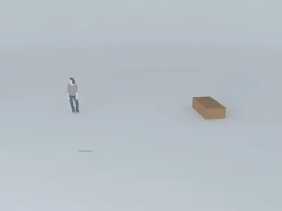 Wood Terrace Free 3D model