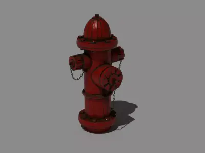 American Fire Hydrant 3D model