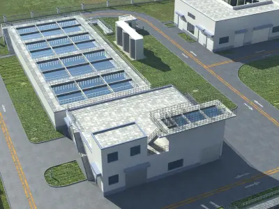  Sewage Water Treatment Station 