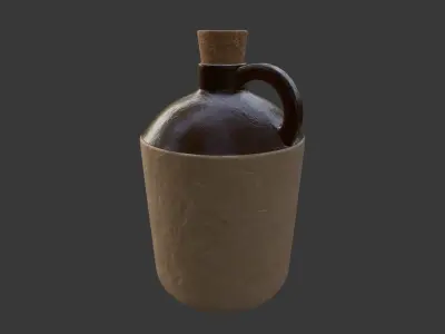 Clay Jug 3D model buy