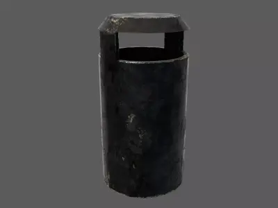 Street Furniture Pack Low-poly 3D model