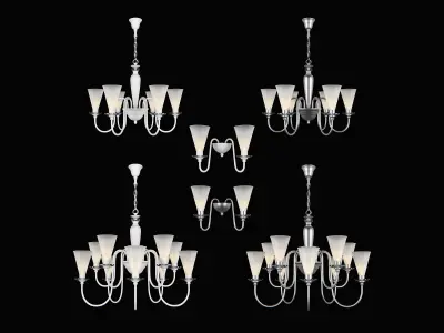 780 Torica Lightstar Collection of Modern Lamps 3D Model Pack
