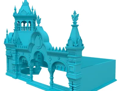 Chicago Pavilion 3D print model