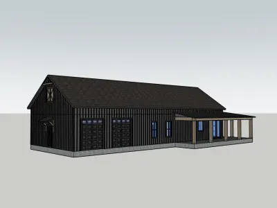 Old Town Creek House 3D Model 3D model